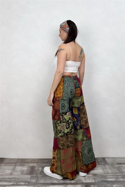 Nepal Patch Ivy Pocket Pantolon - Çok Renkli 4