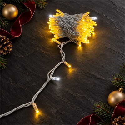 10 metre Eklenebilir İP Led Günışığı Beyaz Flaşlı Beyaz Kablo