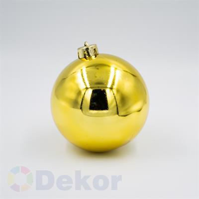 12 cm Yılbaşı Topu Gold PARLAK