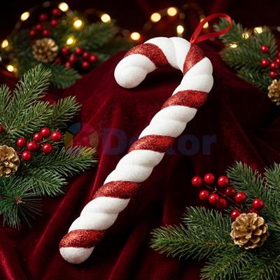 Kırmızı Beyaz Baston Şeker 120 cm (12x40x120)