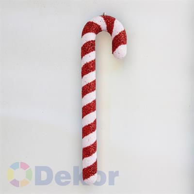 Kırmızı Beyaz Baston Şeker 4Lü 62 cm (4,5x17x62)