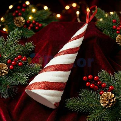 Kırmızı Beyaz Konik (18x92)