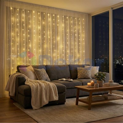 Perde Işık 400L İç Mekan 2x2 Günışığı