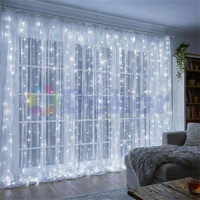 Perde Işık 600L 3x2 mt İç Mekan Beyaz Işık