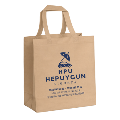 35x40x10 cm Kulplu Alt ve Yan Körüklü (3D) Ultrasonik Dikişli Nonwoven Tela Çanta
