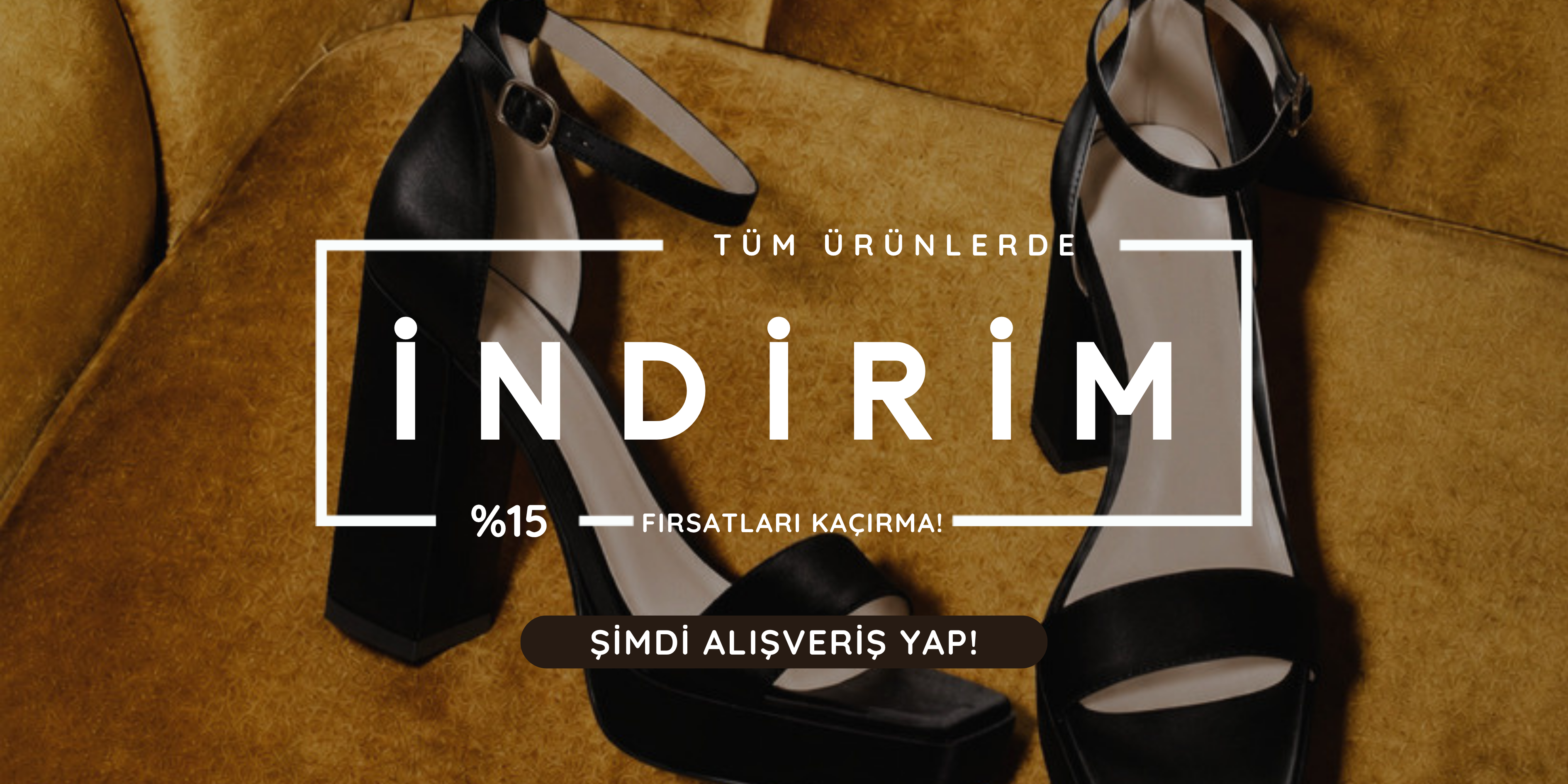 SEPETTE %15 İNDİRİM