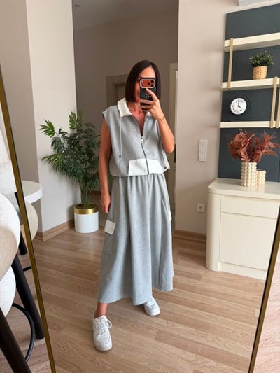 Marka Model Spor Yelek Etek Takım