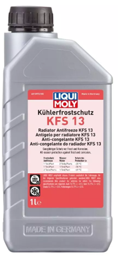 LIQUI MOLY Konsantre Antifriz KFS 13 –69°C /G13/ KFS13 1 Litre        