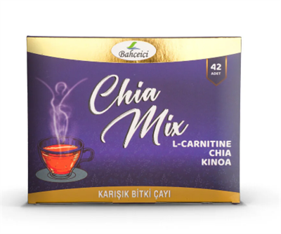 BAHÇEİÇİ CHIA MIX KARIŞIK BİTKİ ÇAYI 42 ADET