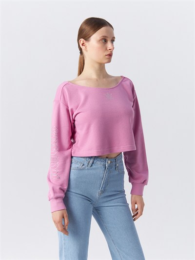 ADIDAS LUXE SLOUCHY CREW KADIN SWEATSHIRT HF6775