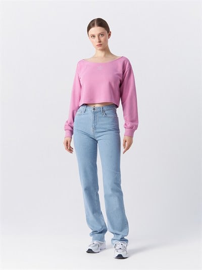 ADIDAS LUXE SLOUCHY CREW KADIN SWEATSHIRT HF6775