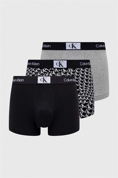 CALVIN KLEIN ERKEK 3 LÜ BOXER NB3528E-JGN