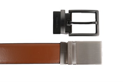 CALVIN KLEIN ERKEK 4 IN 1 KEMER 11CK010009-TAN-BLACK