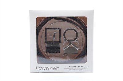 CALVIN KLEIN ERKEK 4 IN 1 KEMER 11CK020007-BLACK-BROWN