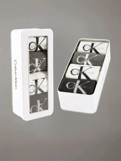 CALVIN KLEIN ERKEK 4 LU ÇORAP 701235982-002