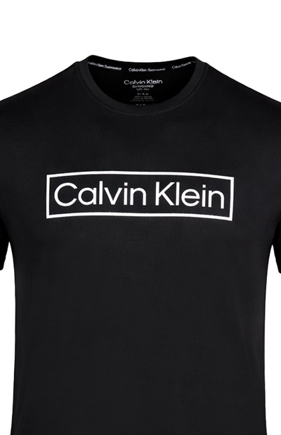 CALVIN KLEIN ERKEK T-SHIRT UPF 40+ CB5HJ301-BLK