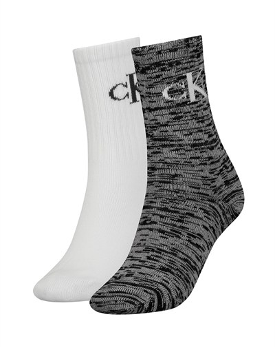 CALVIN KLEIN KADIN 2 Lİ ÇORAP 701224134-001