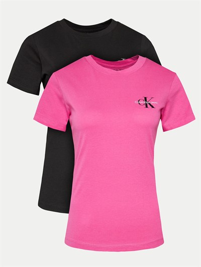 CALVIN KLEIN KADIN 2 Lİ T-SHIRT J20J219734-TO5