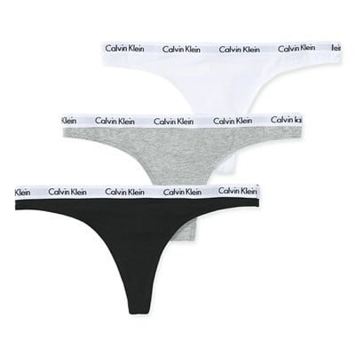 CALVIN KLEIN KADIN 3 LÜ İÇ ÇAMAŞIRI QD3587-999