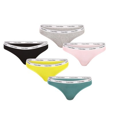 CALVIN KLEIN KADIN 5 Lİ TANGA QD5221E-WAD