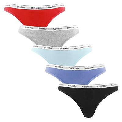 CALVIN KLEIN KADIN 5 Lİ TANGA QD5221E-W9V