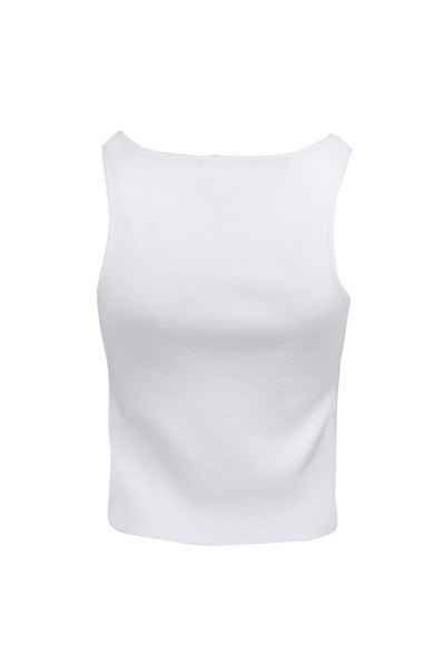 CALVIN KLEIN KADIN T-SHIRT CJ2R0842-WHT