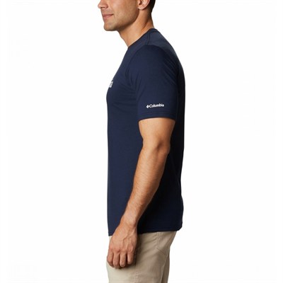 COLUMBIA CSC BASIC LOGO ERKEK T-SHIRT 1680053-467