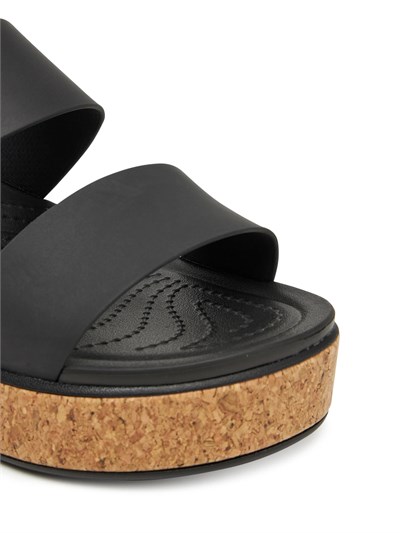 CROCS BROOKLYN CORK LOW WEDGE KADIN SANDALET 211144-060