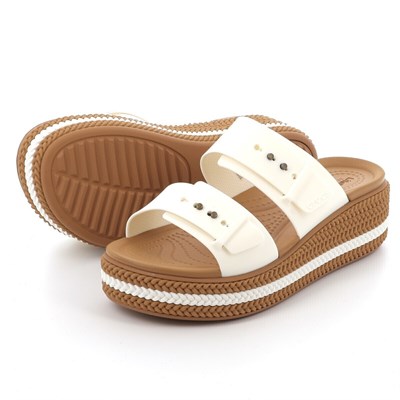 CROCS BROOKLYN WOVEN BUCKLE KADIN TERLİK 209978-0WV