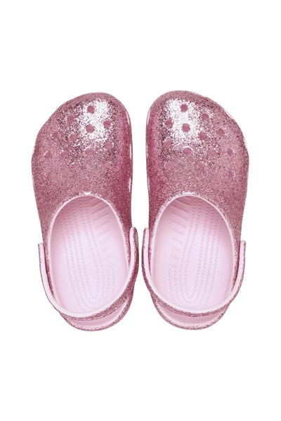 CROCS CLASSIC CHUNKY GLITTER ÇOCUK TERLİK 211939-6ZW
