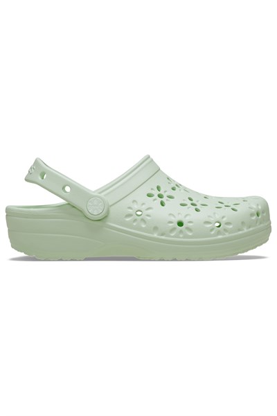 CROCS CLASSIC FLORAL CUT OUT KADIN TERLİK 210927-3YH