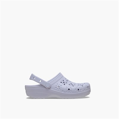CROCS CLASSIC FLORAL CUT OUT KADIN TERLİK 210927-5BR