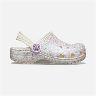 CROCS CLASSIC GLITTER UNISEX ÇOCUK TERLİK 206993-9DI