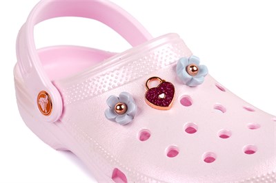 CROCS CLASSIC IRIDESCENT CHARM KIZ ÇOCUK TERLİK 211220-6ZW