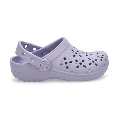 CROCS FLORAL CUT OUT KIZ ÇOCUK TERLİK 210943-5BR