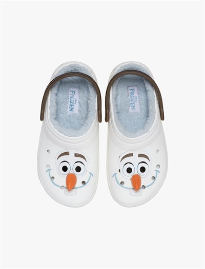 CROCS FROZEN OLAF LINED CLASSIC KIZ ÇOCUK TERLİK 210234-90H