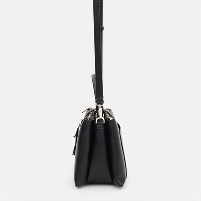 DKNY KADIN OMUZ ÇANTASI R41DZC27-BLACK-GOLD