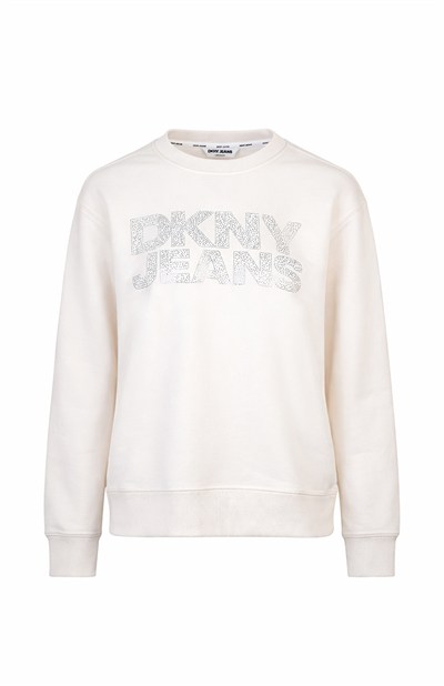DKNY KADIN SWEATSHIRT DJQT1723-OKF