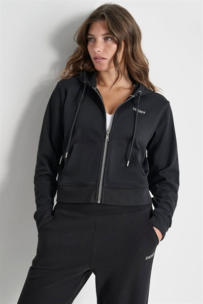 DKNY KADIN SWEATSHIRT DP5J9508-BLK