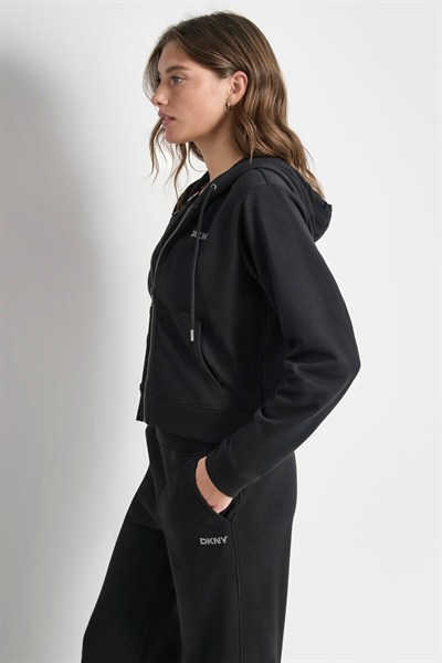 DKNY KADIN SWEATSHIRT DP5J9508-BLK