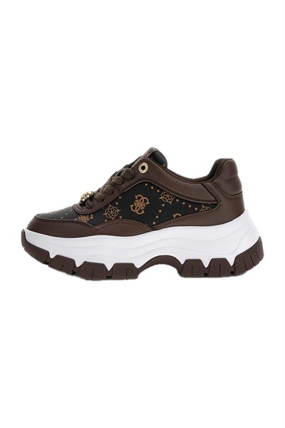 GUESS BERRETT KADIN AYAKKABI FLFBRTPEL12-BROWN