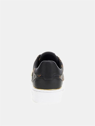 GUESS BRITZ KADIN AYAKKABI FLFBTZFAL12-BLKBR