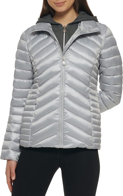 GUESS CHAMARRA KADIN MONT 22LMP719-SIL
