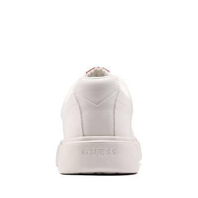 GUESS ERKEK AYAKKABI FMPPLEELE12-WHITE