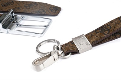 GUESS ERKEK CÜZDAN+ANAHTARLIK GFBOXMP6104-COF