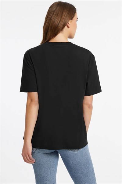 GUESS ICONIC KADIN T-SHIRT W4YI76K8HM0-JBLK