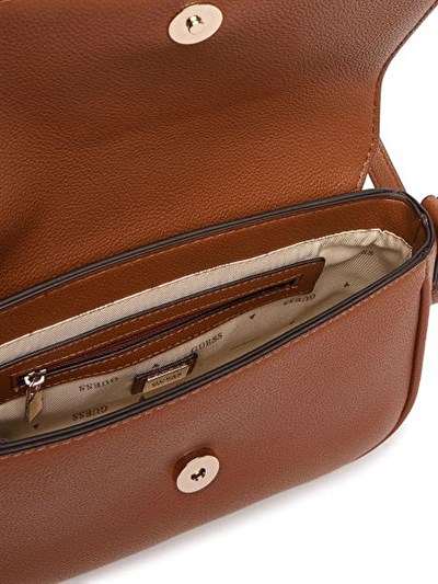 GUESS ISOLA KADIN OMUZ ÇANTASI BG990521-COGNAC