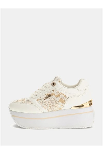 GUESS KADIN AYAKKABI FLTCM8ELE12-WHITE