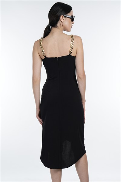 GUESS KADIN ELBİSE GDSP5155-BLK