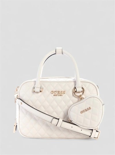 GUESS KADIN OMUZ ÇANTA QG989405-OFFWHITE